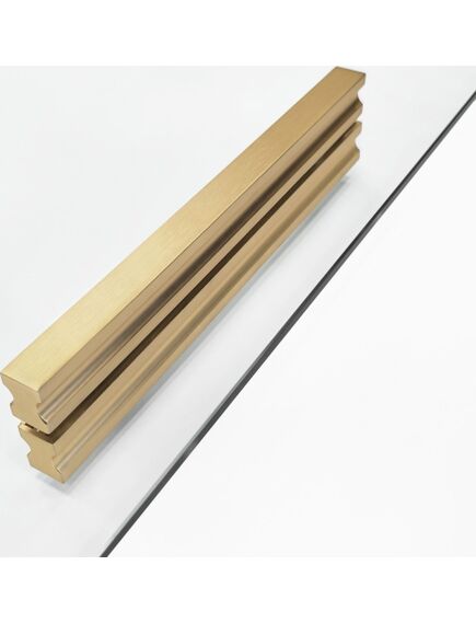 Rea Sanitary Drzwi prysznicowe Rea Montana 100 Złote szczotkowane, изображение 6