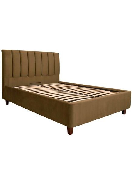 Gulta VALENCIA 140 Brown / Olive Green Bed