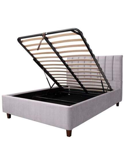 Gulta VALENCIA 140 Light Grey Bed, 4 image