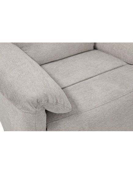 Krēsls 51113M Light Grey Swivel Recliner Armchair, 5 image