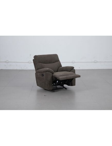 Krēsls 51197M Dark Brown Glider Recliner Armchair, 3 image