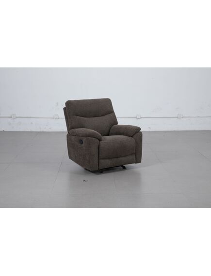 Krēsls 51197M Dark Brown Glider Recliner Armchair, 4 image