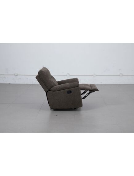 Krēsls 51197M Dark Brown Glider Recliner Armchair, 5 image