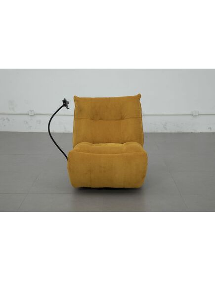 Krēsls 51261M Dark Gold Swivel Glider Armchair, 3 image