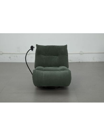 Krēsls 51261M Green Swivel Glider Armchair, 4 image