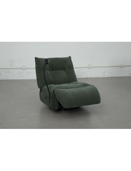 Krēsls 51261M Green Swivel Glider Armchair, 2 image