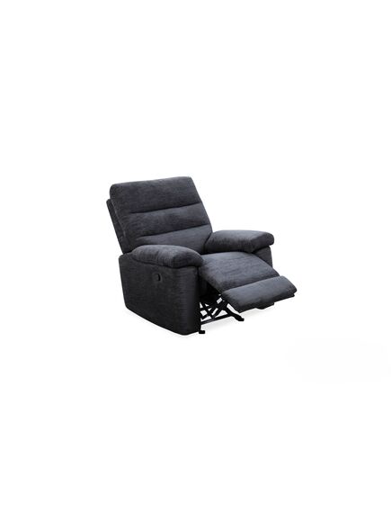 Krēsls 51358M Dark Grey Glider Recliner Armchair, 5 image