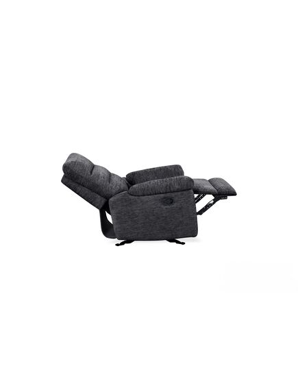Krēsls 51358M Dark Grey Glider Recliner Armchair