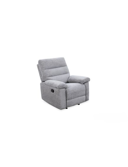 Krēsls 51358M Grey Glider Recliner Armchair, 3 image