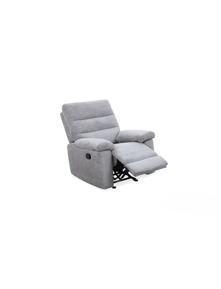 Krēsls 51358M Grey Glider Recliner Armchair, 4 image