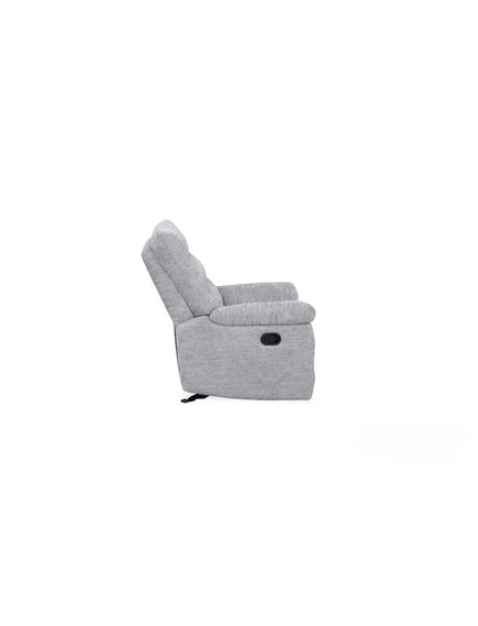Krēsls 51358M Grey Glider Recliner Armchair, 5 image