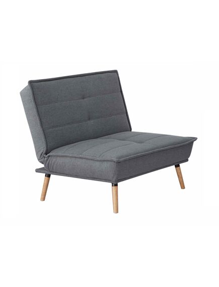 Krēsls AMBER Dark Grey Linen Armchair