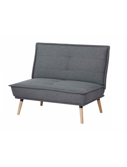 Krēsls AMBER Dark Grey Linen Armchair, 2 image