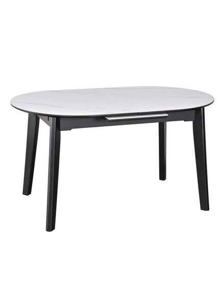 Galds ARES 140-180x85 White Matt Table, изображение 4