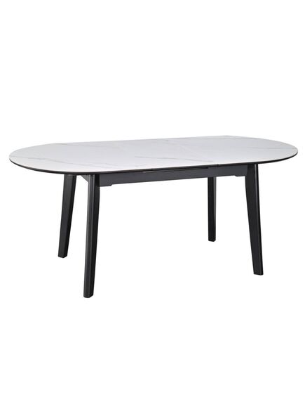 Galds ARES 140-180x85 White Matt Table, изображение 6