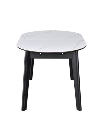 Galds ARES 120-150x85 White Matt Table, изображение 7