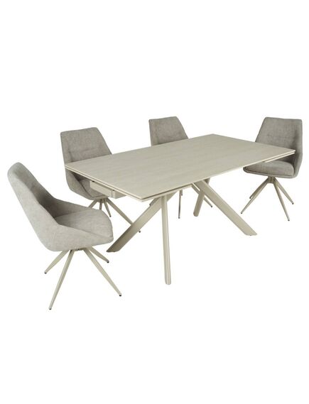 Galds CALISTO 160-240x90 Camel Matt Table, изображение 13