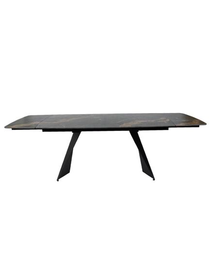 Galds ECLIPSE 165-240x90 Golden Black Matt Table, изображение 3