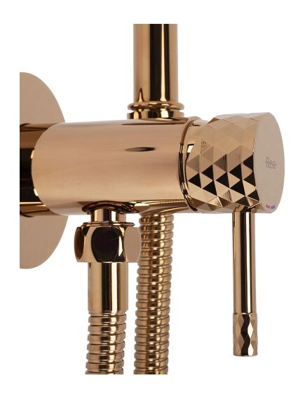 Rea Sanitary Bateria Bidetowa REA Lungo Loop Diamond Miedź, 2 image