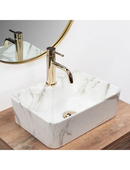 Rea Sanitary Umywalka Nablatowa REA Kelly Mini Aiax Shiny, 2 image