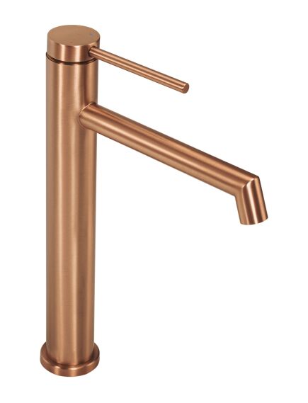 Rea Sanitary Bateria Umywalkowa REA FOSS MIEDŹ SZCZOTKOWANA WYSOKA, изображение 4