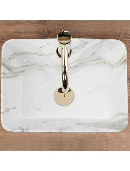 Rea Sanitary Umywalka Nablatowa REA Kelly Mini Aiax Shiny, 5 image