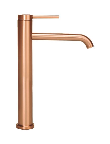 Rea Sanitary Bateria Umywalkowa REA CLIF MIEDŹ SZCZOTKOWANA WYSOKA, изображение 3