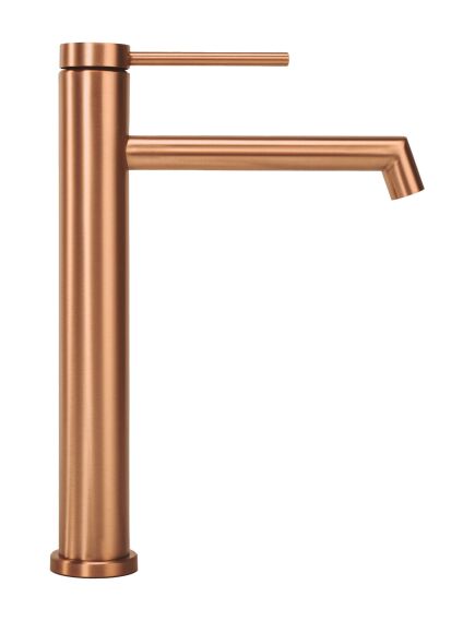 Rea Sanitary Bateria Umywalkowa REA FOSS MIEDŹ SZCZOTKOWANA WYSOKA, изображение 3