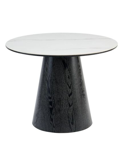 Galds HILTON 100x100 White Matt Table