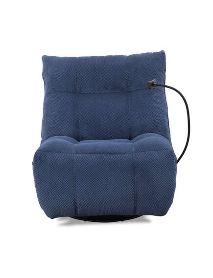 Krēsls MARCUS Blue Velour Armchair, 3 image