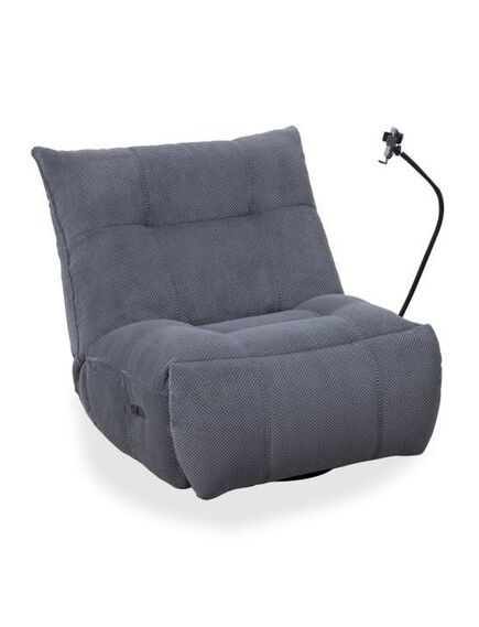 Krēsls MARCUS Grey Velour Armchair