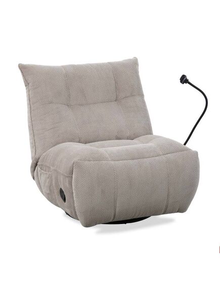 Krēsls MARCUS Light Brown Velour Armchair