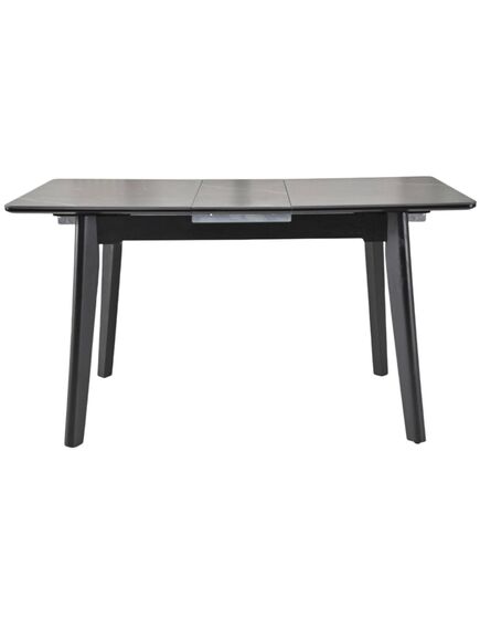 Galds OSTEN 120-160x80 Black Matt Table, изображение 6