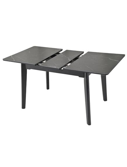 Galds OSTEN 110-140x80 Black Matt Table, изображение 7