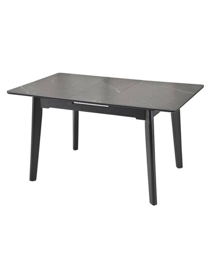 Galds OSTEN 110-140x80 Black Matt Table, изображение 8