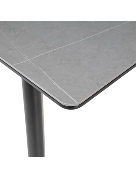 Galds OSTEN 120-160x80 Grey Matt Table, изображение 7