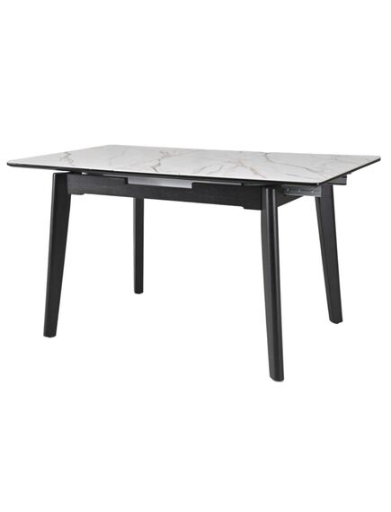 Galds OSTEN 140-180x80 White Gold Matt Table, изображение 3