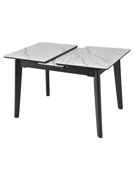 Galds OSTEN 110-140x80 White Gold Matt Table, изображение 14