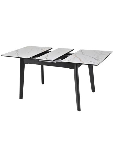 Galds OSTEN 140-180x80 White Gold Matt Table, изображение 4