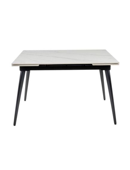 Galds REEF 120-180x80 White Marble Matt Table, изображение 3
