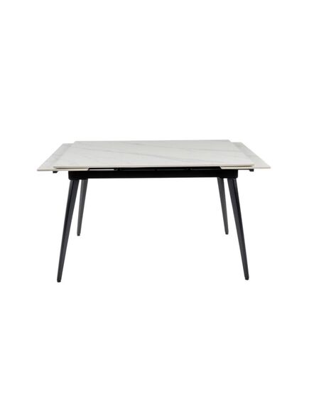 Galds REEF 120-180x80 White Marble Matt Table, изображение 4