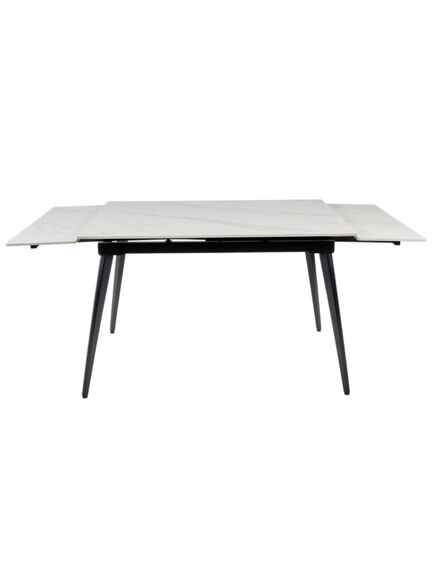 Galds REEF 120-180x80 White Marble Matt Table, изображение 6