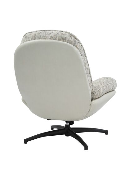 Krēsls ROY Light Grey Chenille Armchair, 5 image