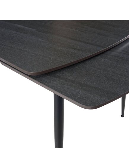 Galds VELA 110-170x75 Anthracite Matt Table, изображение 9
