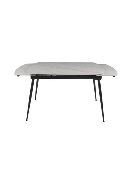 Galds VELA 110-170x75 White Marble Matt Table, изображение 10