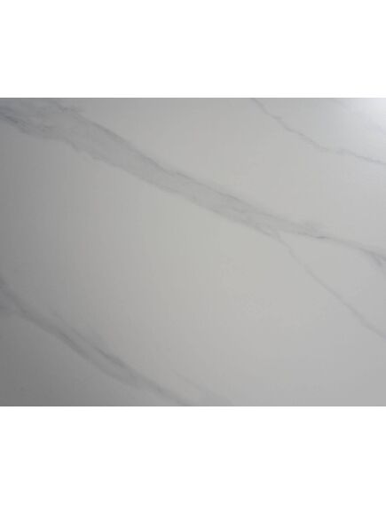 Galds VELA 110-170x75 White Marble Matt Table, изображение 9