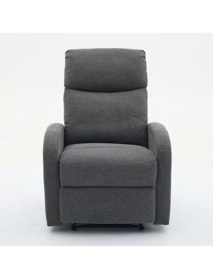 Krēsls VETIVER Grey Burlap Armchair, 3 image