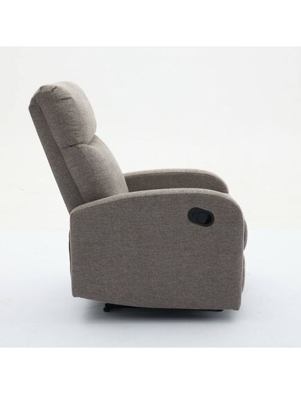 Krēsls VETIVER Light Brown Burlap Armchair, 3 image