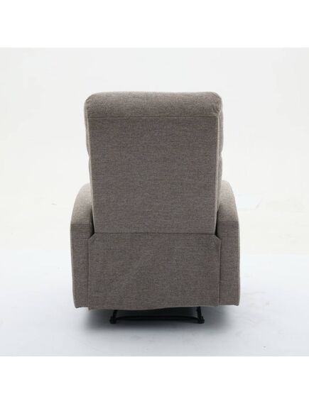 Krēsls VETIVER Light Brown Burlap Armchair, 4 image