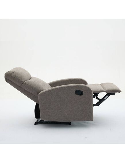 Krēsls VETIVER Light Brown Burlap Armchair, 6 image